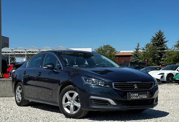 peugeot 508 Peugeot 508 cena 47500 przebieg: 139548, rok produkcji 2015 z Jastrowie